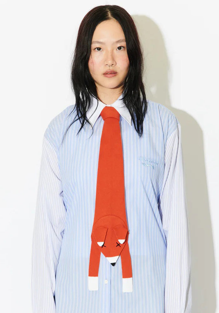 charles jeffrey 19SS ネクタイ DOSHABURI通販｜CHARLES JEFFREY LOVERBOY ANIMAL TIE ORANGE SS25