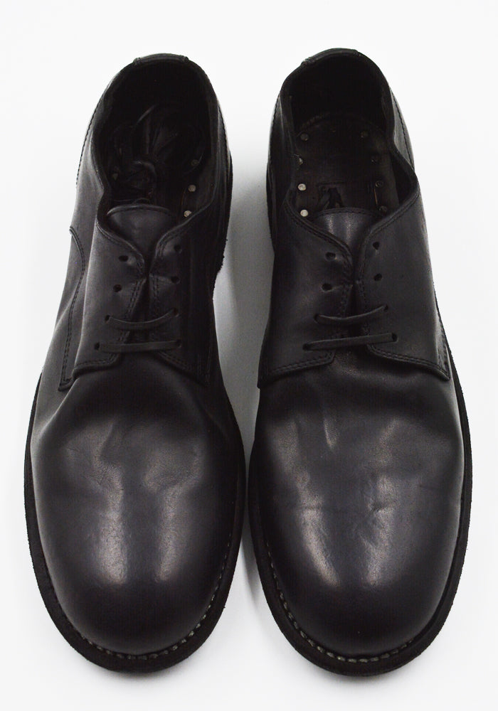 GUIDI 992 ブラック EU42 27cm前後 DOSHABURI通販｜GUIDI 992 DONKEY FULL GRAIN LEATHER DERBY SHOES