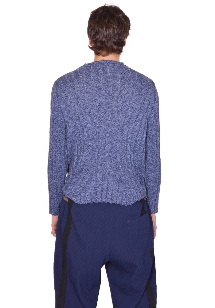 DOSHABURI通販｜KIKO KOSTADINOV KADA KNIT PULLOVER BLUE MELANGE