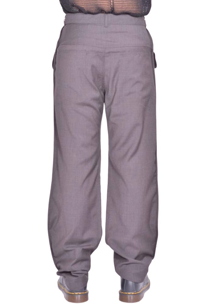 DOSHABURI通販｜KIKO KOSTADINOV KOMLO TROUSER UMBER BROWN SS26