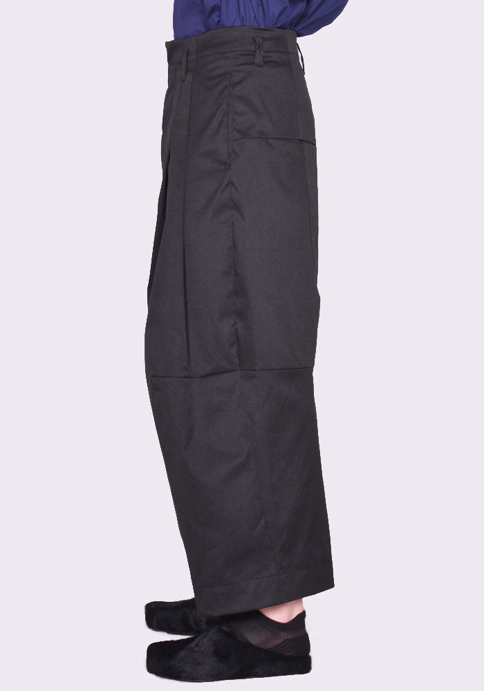 SHINYA KOZUKA MINT CONDITION BAGGY PANTS BLACK SS23 | DOSHABURI