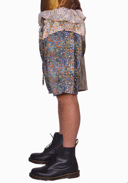 BLESS N°59 3013 STONE SHORTS FLOWER PRINT | DOSHABURI Online Shop