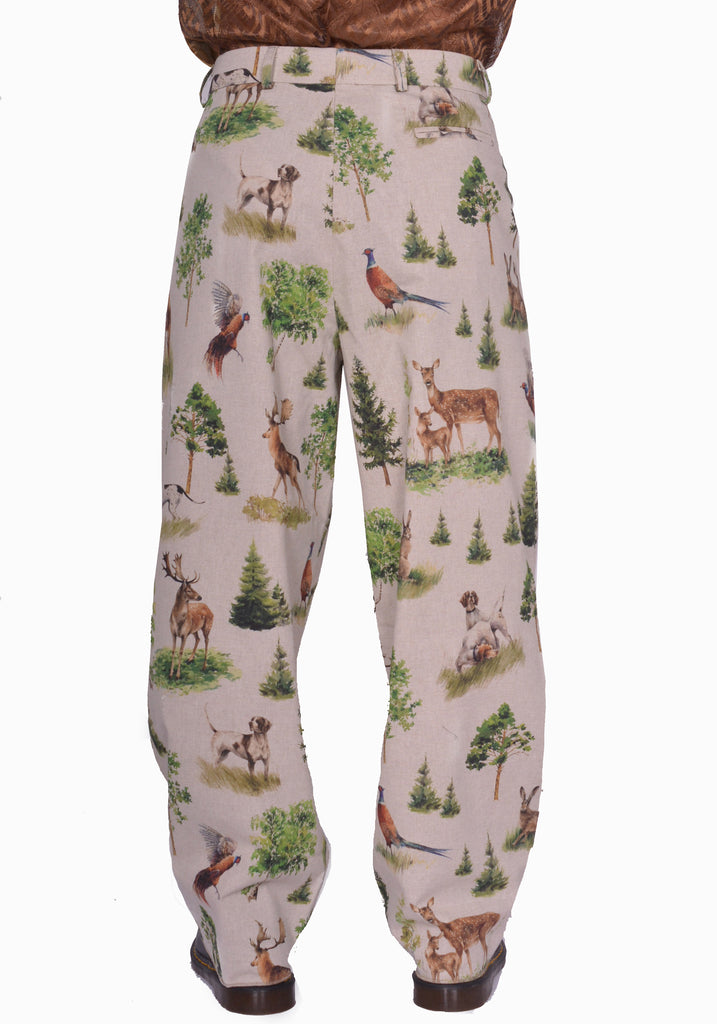 DOSHABURI通販｜BLESS N°74 ULTRA WIDE PLEATED TROUSERS FOREST