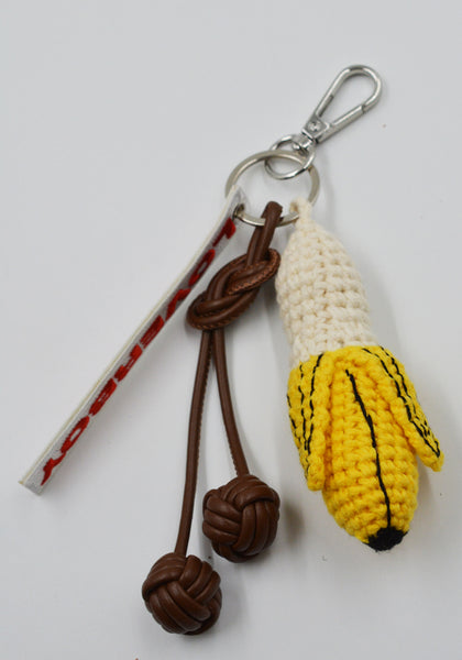 CHARLES JEFFREY LOVERBOY BAG CHARM BANANA FW25 | DOSHABURI Shop