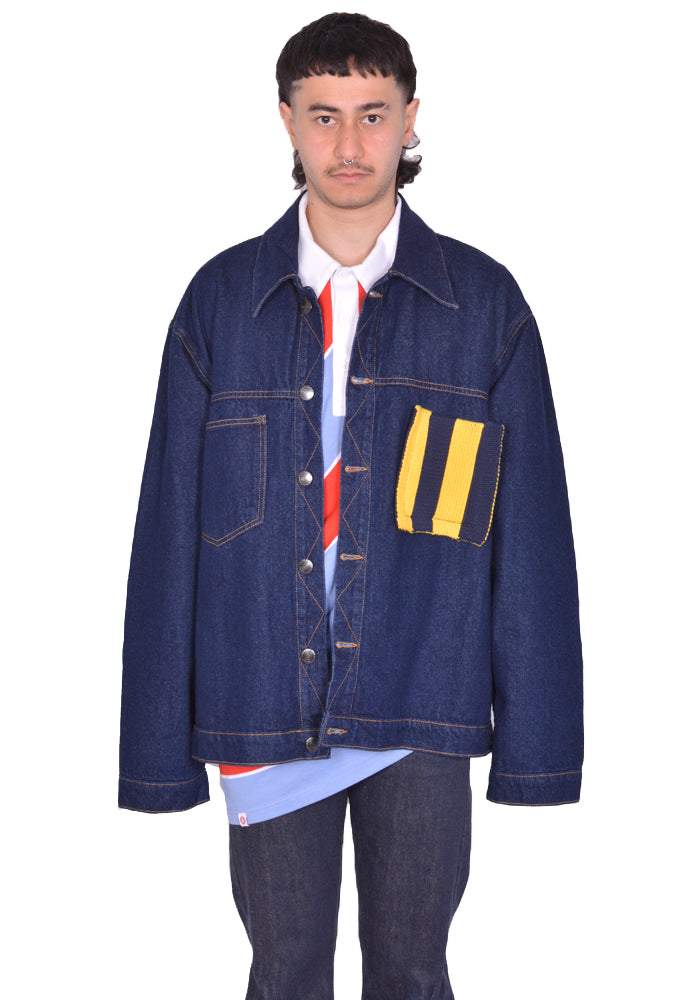 DOSHABURI通販｜CHARLES JEFFREY LOVERBOY CARGO DENIM JACKET SS25