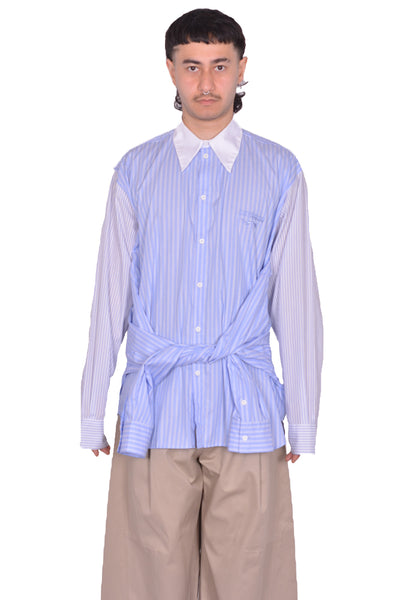 CHARLES JEFFREY LOVERBOY HUG STRIPE SHIRT SS25 | DOSHABURI Shop