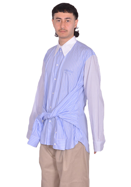 CHARLES JEFFREY LOVERBOY HUG STRIPE SHIRT SS25 | DOSHABURI Shop