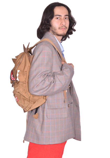CHARLES JEFFREY LOVERBOY LION RUCKSACK BEIGE SS25 | DOSHABURI shop