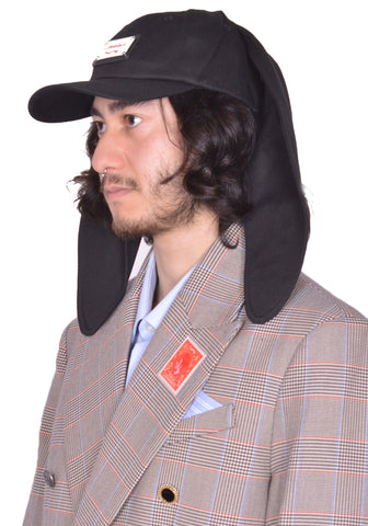CHARLES JEFFREY LOVERBOY RABBIT EARS CAP BLACK SS25 | DOSHABURI Shop