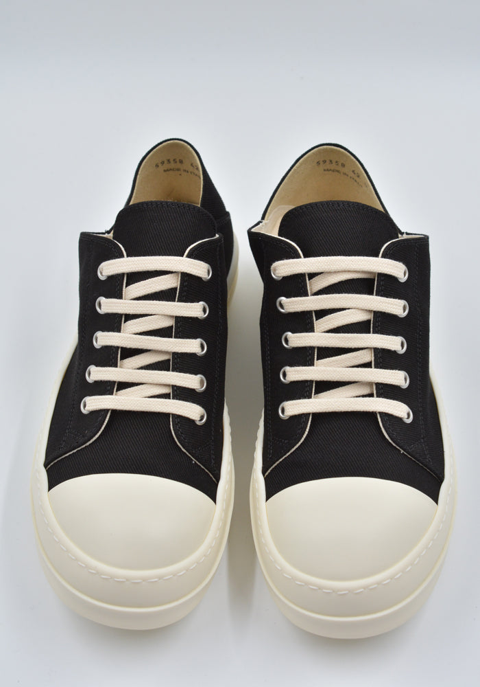 DOSHABURI通販｜ JUMBOLACED LOW SNEAKERS BLACK FW24