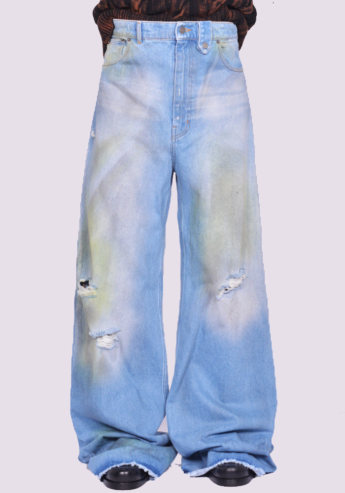 オンラインファッション - EGONLAB 23AW フレアデニム ダーティ