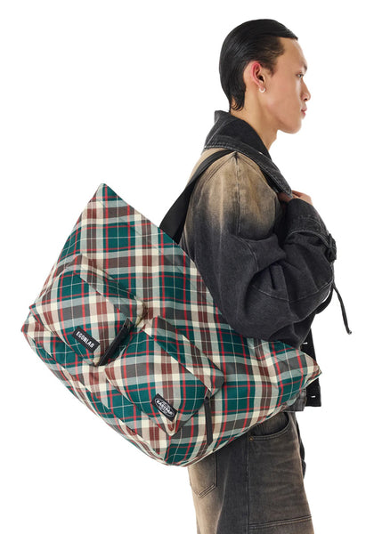 EGONLAB x EASTPAK EGON TOTE LRAGE YD CHECK SS26 | DOSHABURI Shop