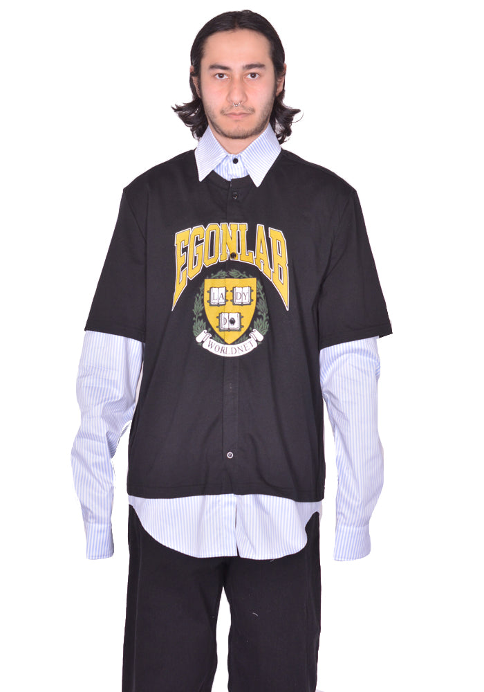 EGONLAB_LAYERED_SHIRT_BLACK_BL EGONLAB_LAYERED_SHIRT_BLACK_BL