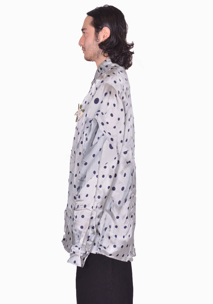 EGONLAB. SH006C LONGSLEEVE SHIRT DOTTS SS25  | DOSHABURI Online Shop