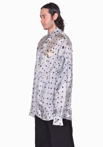 EGONLAB. SH006C LONGSLEEVE SHIRT DOTTS SS25  | DOSHABURI Online Shop