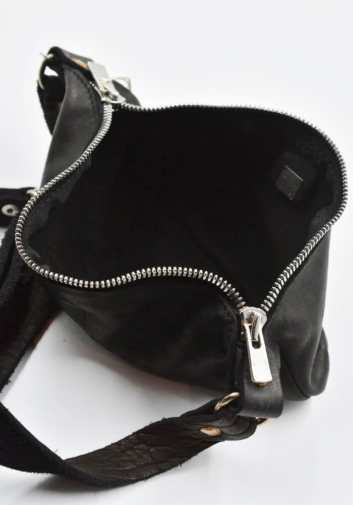 美品　GUIDI BV06 SOFT HORSE ウエストバッグ GUIDI BV06 SOFT HORSE FULL GRAIN LEATHER SMALL FANNY BAG | DOSHABURI