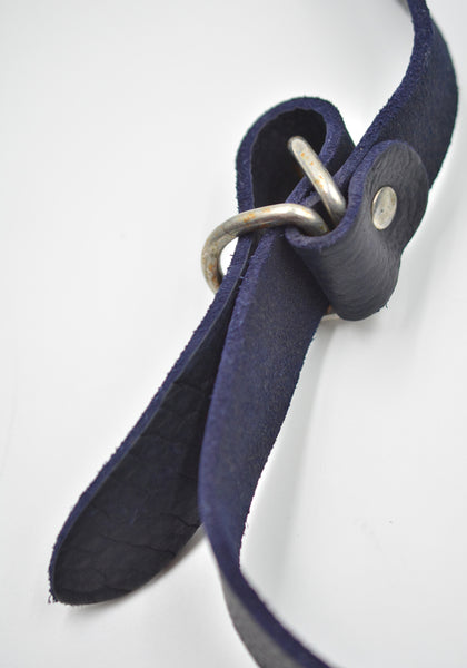 GUIDI BV07 SOFT HORSE FULL GRAIN MEDIUM FANNY BAG NAVY | DOSHABURI Shop
