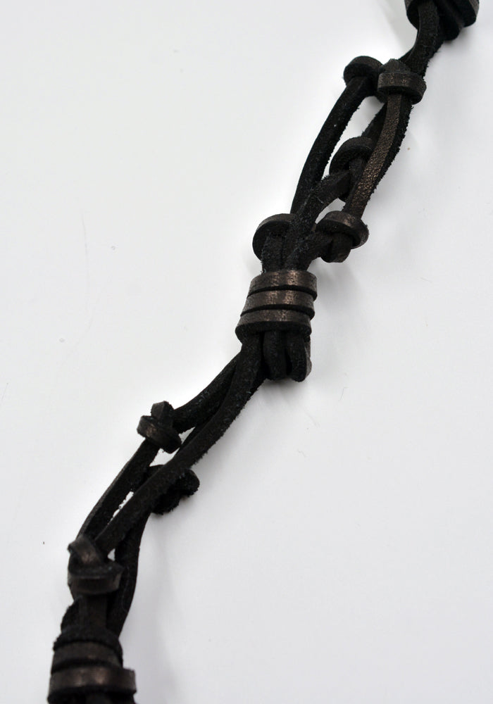 DOSHABURI 通販｜GUIDI CRD00 GROPPONE LEATHER KEY CHAIN BLACK