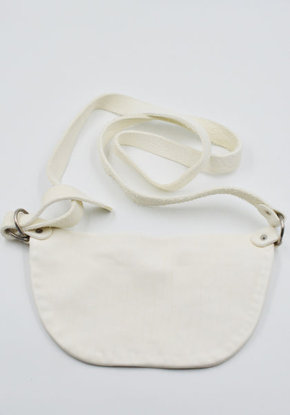 GUIDI Q100 SOFT HORSE FULL GRAIN BELT-BAG WHITE | DOSHABURI Shop