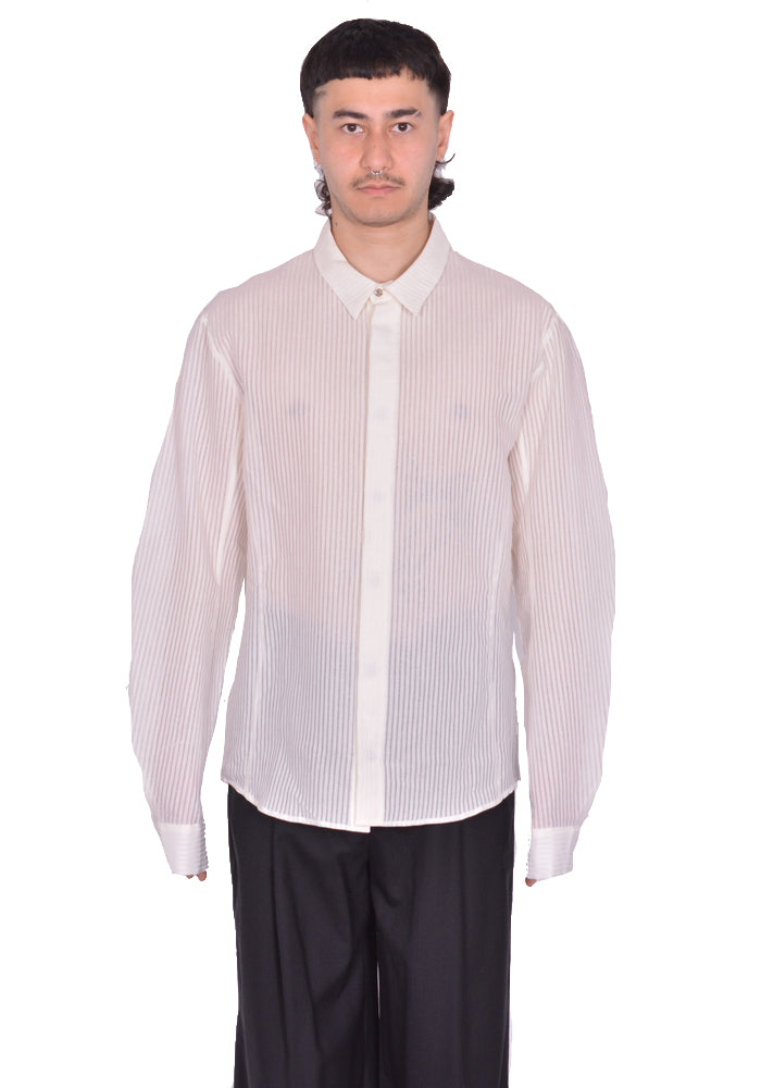 INDIVIDUAL SENTIMENTS BASIC LONG SLEEVE SHIRT WHITE SS25 | DOSHABURI nline Shop