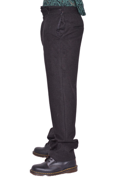 JUNTAE KIM TAILORED FLOWER TROUSERS FW25 | DOSHABURI Online Shop