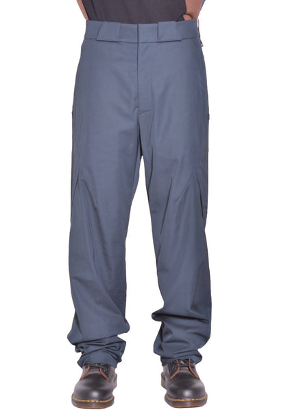 KIKO KOSTADINOV ERDIKO TROUSERS PETROL BLUE FW26 | DOSHABURI Shop