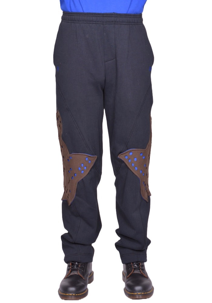 KIKO KOSTADINOV FOX LAB FLEECE JOGGER BLACK FW25 | DOSHABURI Shop