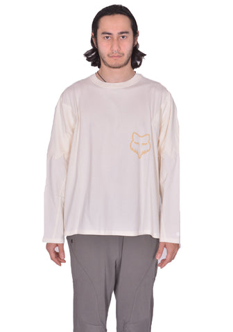 KIKO KOSTADINOV FOX LAB LONG SLEEVE T-SHIRT OFF WHITE SS25 | DOSHABURI Shop