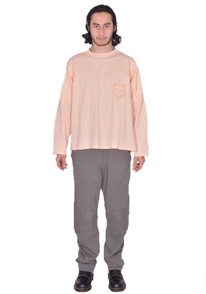 KIKO KOSTADINOV FOX LAB LONG SLEEVE T-SHIRT PALE PINK SS25 | DOSHABURI Shop
