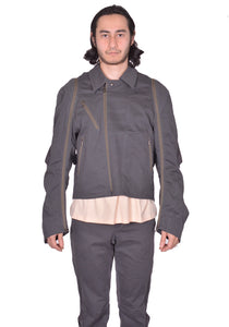 KIKO KOSTADINOV FOX LAB MOTO JACKET DRK SHADOW SS25 | DOSHABURI Shop