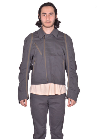 KIKO KOSTADINOV FOX LAB MOTO JACKET DRK SHADOW SS25 | DOSHABURI Shop