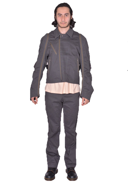 KIKO KOSTADINOV FOX LAB MOTO JACKET DRK SHADOW SS25 | DOSHABURI Shop