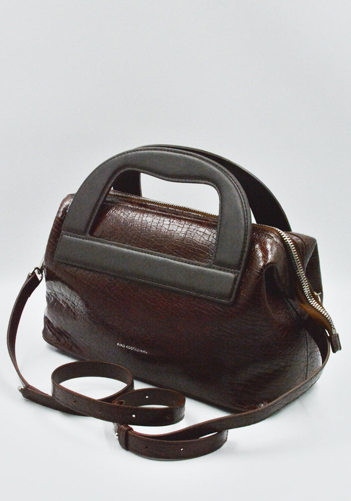 DOSHABURI通販｜KIKO KOSTADINOV ISADORA BAG CRACKED BROWN FW25