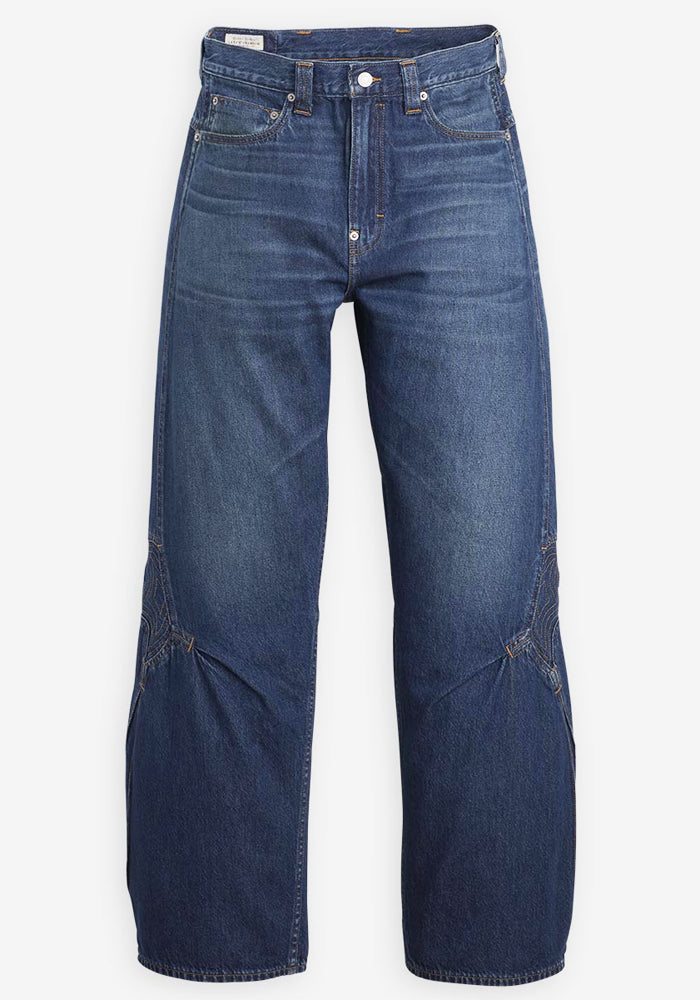 kiko kostadinov ダークブルー ワイドレッグデニム 30 DOSHABURI通販｜KIKO KOSTADINOV x LEVI'S ARTICULATE BAGGY JEANS