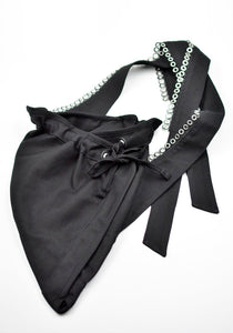 DOSHABURI通販｜KIKO KOSTADINOV MEN KEST POUCH BAG SPACE BLACK SS26