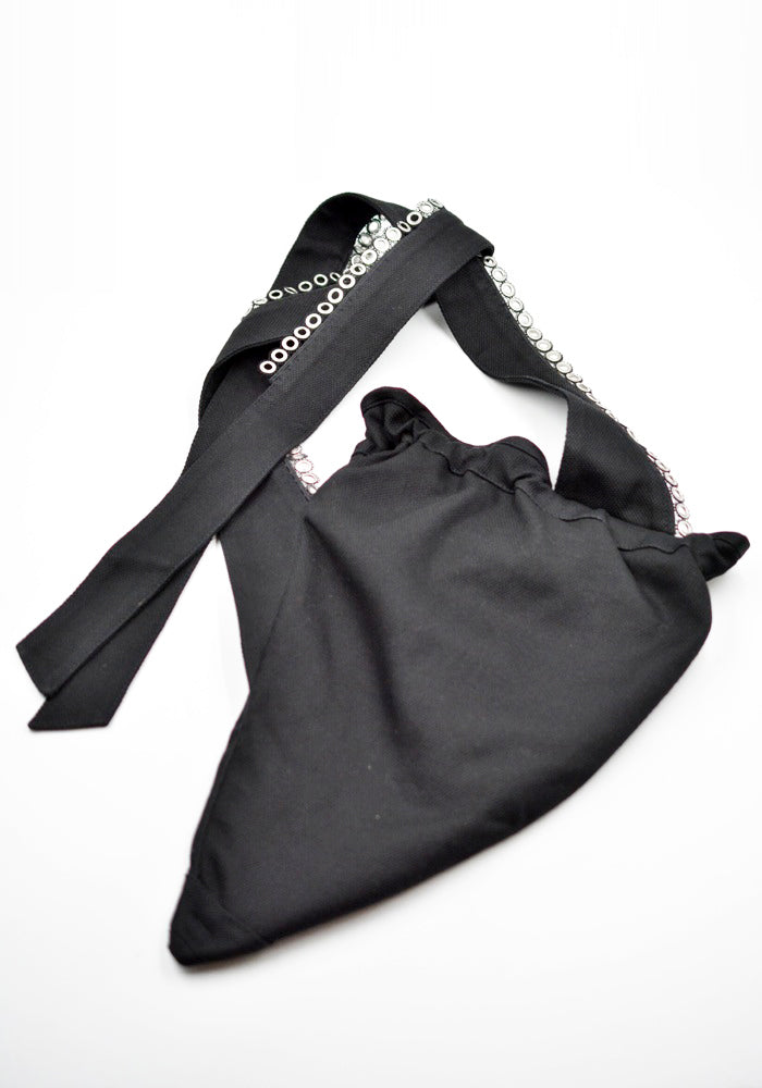 DOSHABURI通販｜KIKO KOSTADINOV MEN KEST POUCH BAG SPACE BLACK SS26