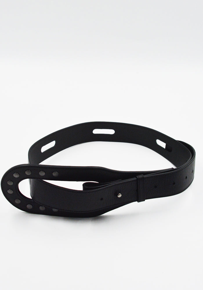 DOSHABURI通販｜KIKO KOSTADINOV MEN ORVOS BELT BLACK OBSIDIAN FW25