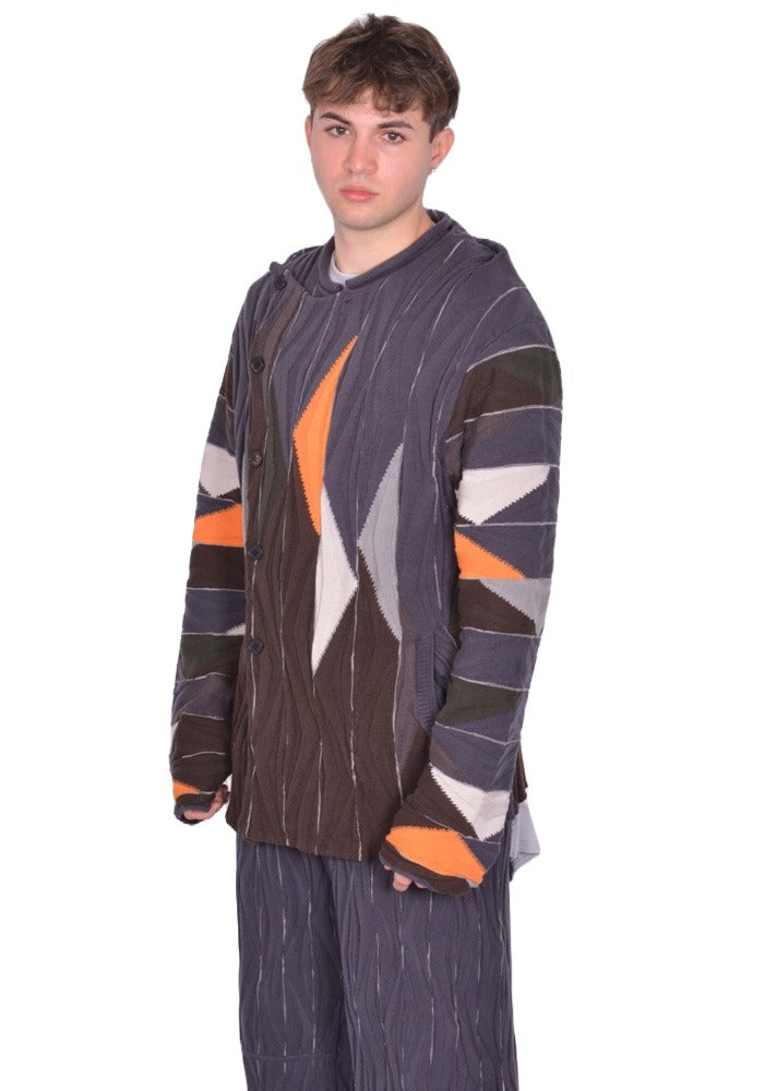 DOSHABURI通販｜KIKO KOSTADINOV RADAY KNITTED JACKET BROWN