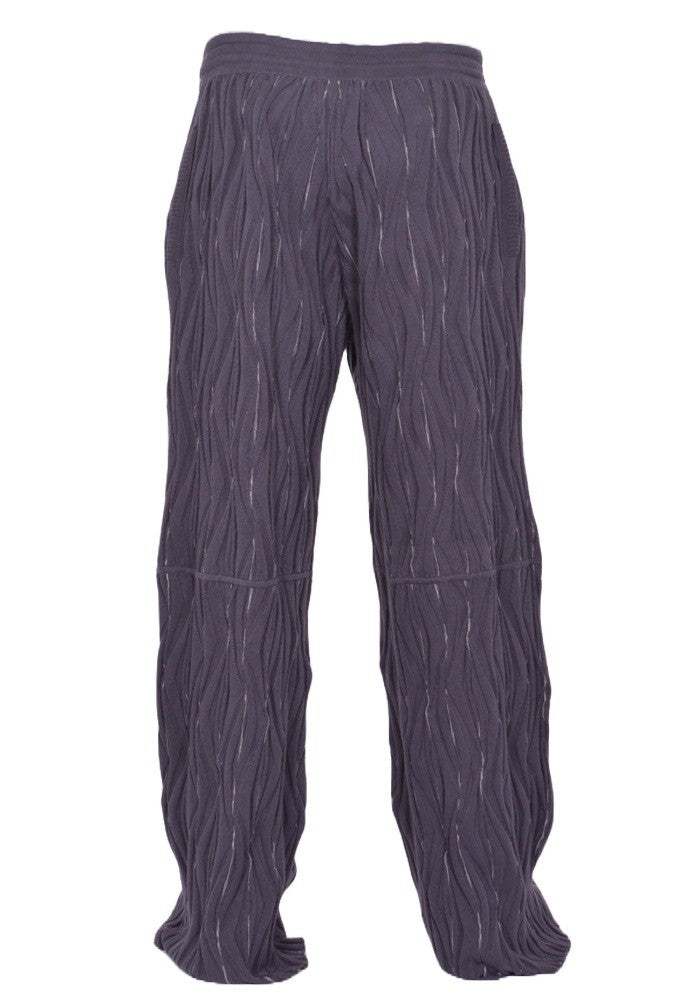 DOSHABURI通販｜KIKO KOSTADINOV RADAY KNIT TROUSER GREY SWIRL FW25