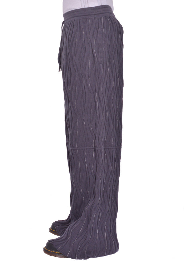 DOSHABURI通販｜KIKO KOSTADINOV RADAY KNIT TROUSER GREY SWIRL FW25