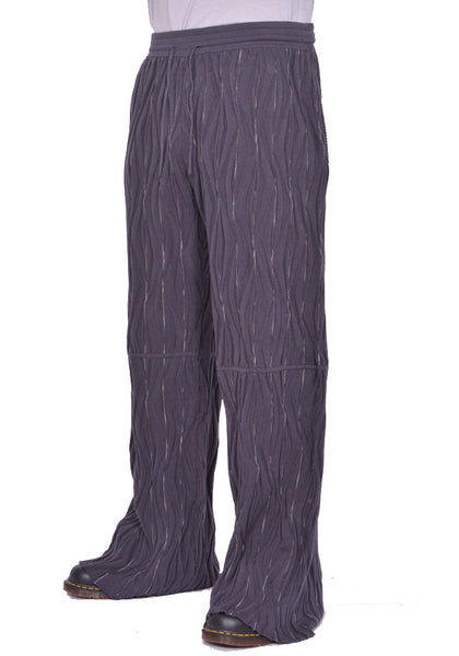 KIKO KOSTADINOV RADAY KNIT TROUSER GREY SWIRL FW25 | DOSHABURI Shop