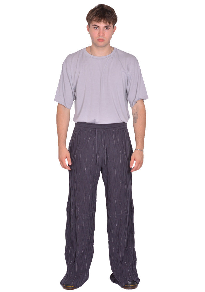 DOSHABURI通販｜KIKO KOSTADINOV RADAY KNIT TROUSER GREY SWIRL FW25