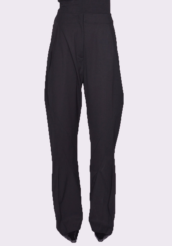 DOSHABURI通販｜KIKO KOSTADINOV VENARI TROUSER CROW BLACK FW24