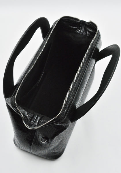 KIKO KOSTADINOV WOMEN ISADORA BAG CRACKED BLACK SS26 | DOSHABURI Shop