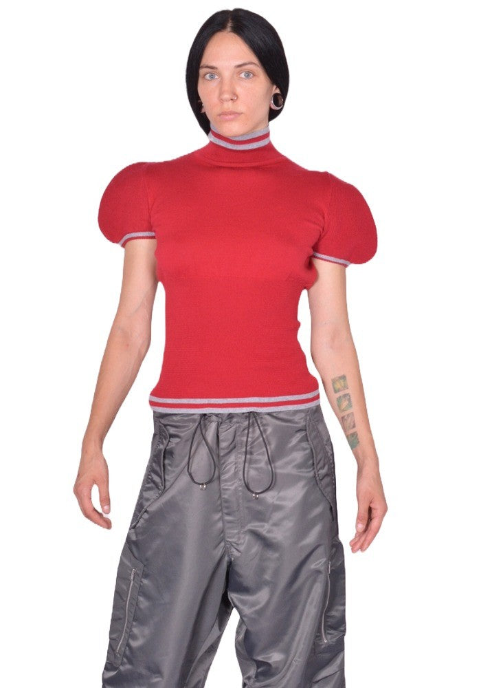 DOSHABURI通販｜KIKO KOSTADINOV WOMEN SIMONE KNIT TOP CHERRY RED