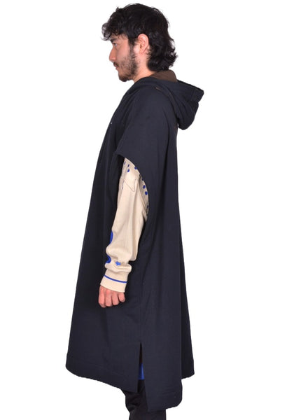 KIKO KOSTADINOV x FOX LAB FLEECE OVERSHIRT BLACK FW25