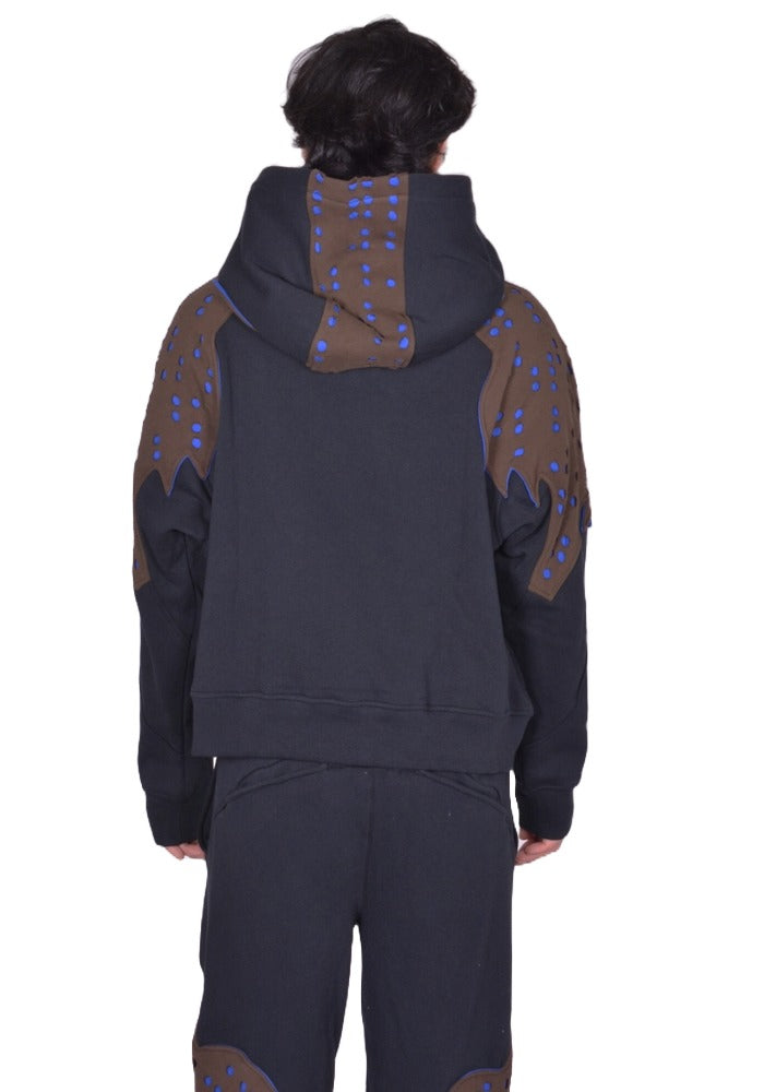 DOSHABURI通販｜KIKO KOSTADINOV x FOX LAB PERFORATED FLEECE HOODIE