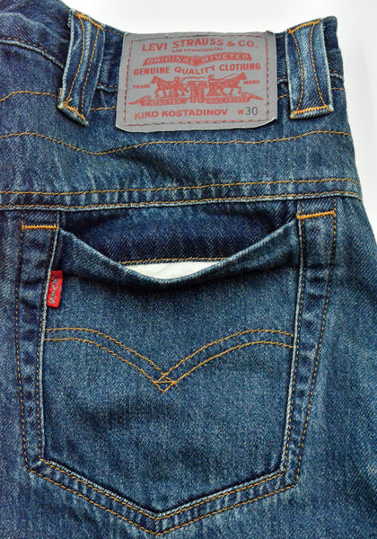 KIKO KOSTADINOV x LEVI'S ARTICULATE BAGGY JEANS BLUE | DOSHABURI Shop 