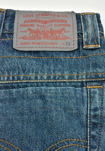 KIKO KOSTADINOV x LEVI'S ARTICULATE BAGGY JEANS BLUE | DOSHABURI Shop 