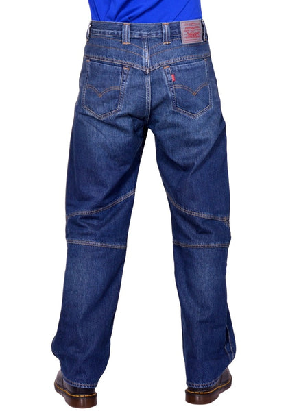 KIKO KOSTADINOV x LEVI'S ARTICULATE BAGGY JEANS BLUE | DOSHABURI Shop 